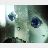 hollandite inclusions