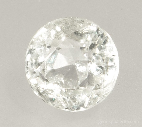 Faceted spanish sphalerite