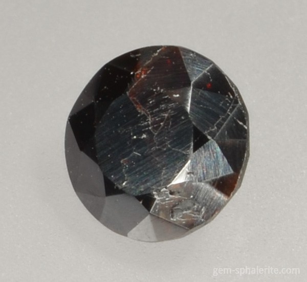 Faceted spanish sphalerite