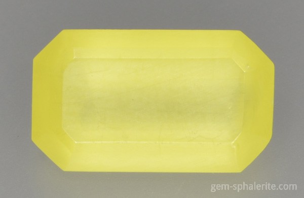 Faceted spanish sphalerite