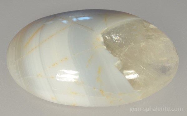 Faceted spanish sphalerite