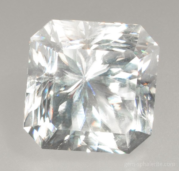 Faceted spanish sphalerite