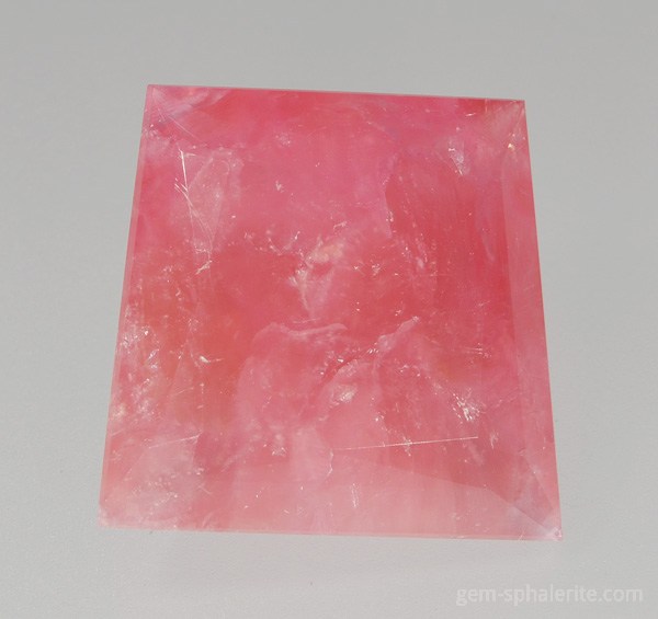 Faceted spanish sphalerite