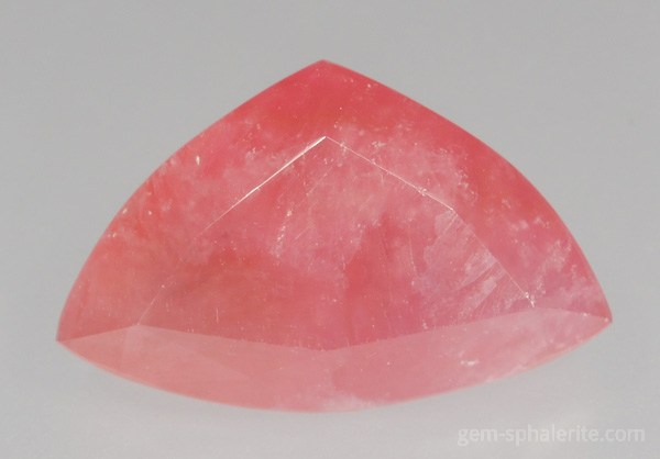 Faceted spanish sphalerite