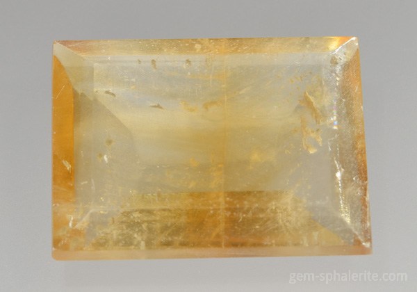 Faceted spanish sphalerite