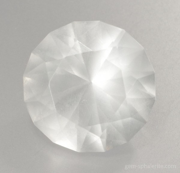 Faceted spanish sphalerite