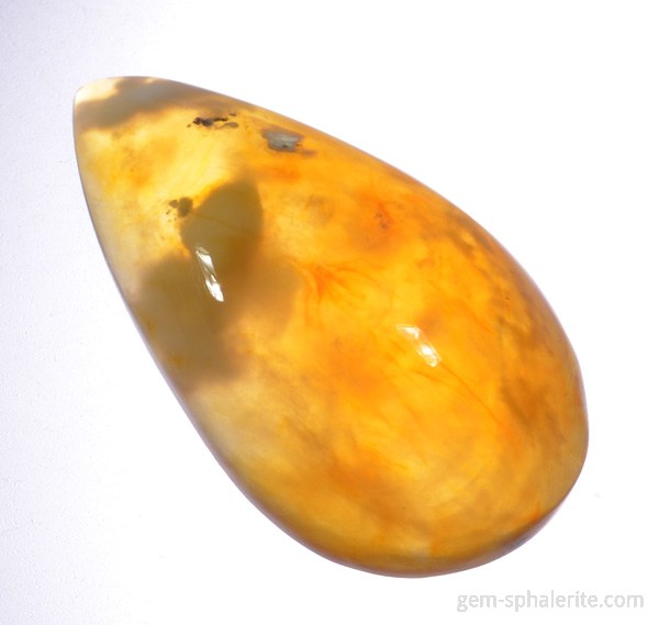 Faceted spanish sphalerite