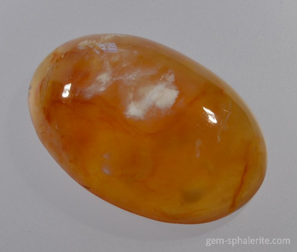 Faceted spanish sphalerite