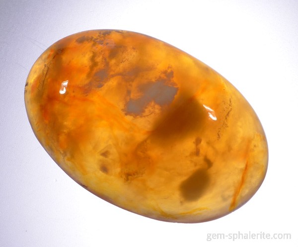 Faceted spanish sphalerite