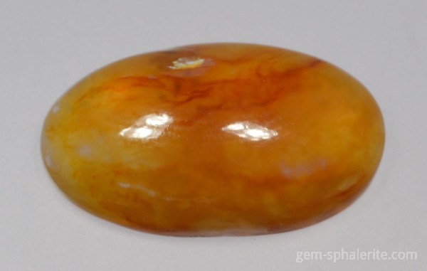 Faceted spanish sphalerite