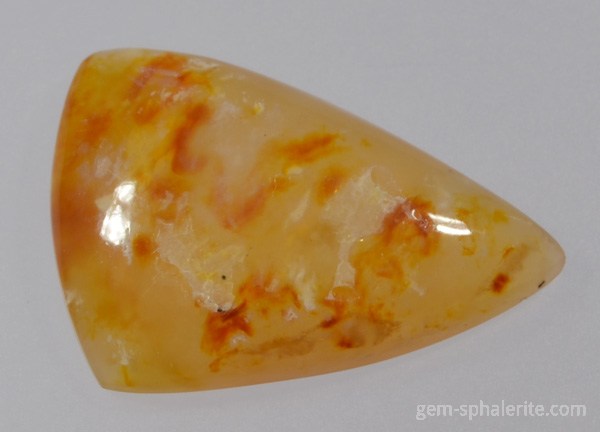 Faceted spanish sphalerite